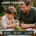 Portable Kids Digital Microscope for Nature Exploration - White