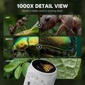 Portable Kids Digital Microscope for Nature Exploration - White
