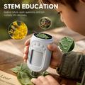 Portable Kids Digital Microscope for Nature Exploration - White