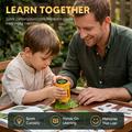 Portable Kids Digital Microscope for Nature Exploration - Yellow