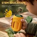 Portable Kids Digital Microscope for Nature Exploration - Yellow