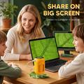 Portable Kids Digital Microscope for Nature Exploration - Yellow