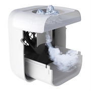 Portable Mini Evaporative Air Cooler with Humidifier and Air Purifier - White