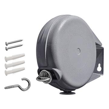 Portable Retractable Clothesline for Indoor and Outdoor Use - 15m