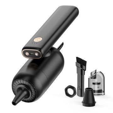 Portable Rotatable Vacuum Cleaner with Dual LED Lights