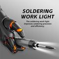 Portable Wireless Soldering Iron Kit - Black