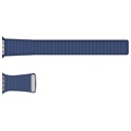 Apple Watch Series 7/SE/6/5/4/3/2/1 Premium Leather Strap - 45mm/44mm/42mm - Blue
