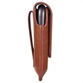 Premium Universal Horizontal Holster Leather Case - 6.7" - Brown