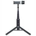 Prio 2-in-1 Selfie Stick and Tripod - 4.5-7" - Black