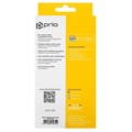 Prio 3D iPhone 12 Pro Max Tempered Glass Screen Protector - 9H - Black