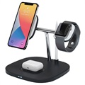 Prio 4-in-1 Universal Magnetic Wireless Charging Stand - 15W