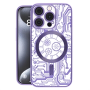 iPhone 16 Prio Elegant Mag Case w. Camera Lens Protector - Purple