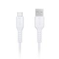 Prio High-Speed USB-A / USB-C Cable - 3A, 1.2m - White