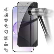 Honor 600 Smart Privacy Full Cover Tempered Glass Screen Protector - Black Edge