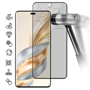 Honor X60 Pro Privacy Full Cover Tempered Glass Screen Protector - Black Edge