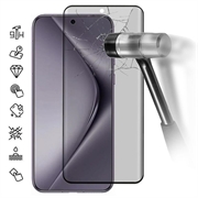 Huawei Pura 70 Pro/70 Ultra Privacy Full Cover Tempered Glass Screen Protector - Black Edge