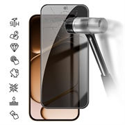 OnePlus Turbo 6X Pro Privacy Full Cover Tempered Glass Screen Protector - Black Edge