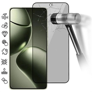 Xiaomi 14T/14T Pro Privacy Full Cover Tempered Glass Screen Protector - Black Edge