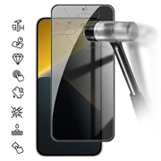 Xiaomi Poco X8 Privacy Full Cover Tempered Glass Screen Protector - Black Edge