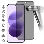 Xiaomi Redmi Note 17 4G/5G Privacy Full Cover Tempered Glass Screen Protector - Black Edge
