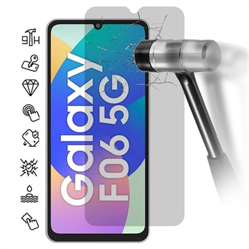 Samsung Galaxy F06 5G Privacy Tempered Glass Screen Protector