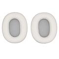 Protein Leather Earpads for Edifier W830NB Headphones - White