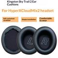 Protein Leather Earpads for HyperX Cloud MIX 2 Headphones - Black