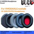 Protein Leather Earpads for V-MODA Crossfade M-100/LP2/LP Headphones - Titanium Grey