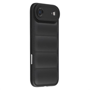 iPhone Air Puffer Jacket Shockproof TPU Case - Black