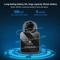 Puluz PU647B Dual Wireless Lavalier Microphone with Lightning Receiver - 2 Pcs. - Black