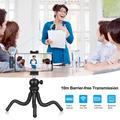 Puluz PU648B Dual Wireless Lavalier Microphone with Type-C Receiver - 2 Pcs. - Black