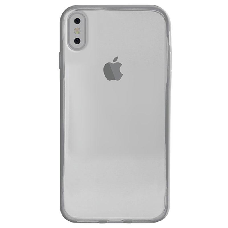 iPhone X / iPhone XS Puro 0.3 Nude TPU-deksel - Grønn