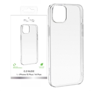 iPhone 15 Plus Puro 0.3 Nude TPU Case - Transparent