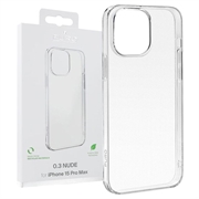 iPhone 15 Pro Max Puro 0.3 Nude TPU Case - Transparent