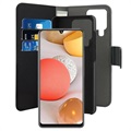 Puro 2-in-1 Samsung Galaxy A42 5G Magnetic Wallet Case - Black