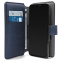 Puro 360 Rotary Universal Smartphone Wallet Case - XXL - Blue