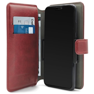 Puro 360 Rotary Universal Smartphone Wallet Case - XXL - Red