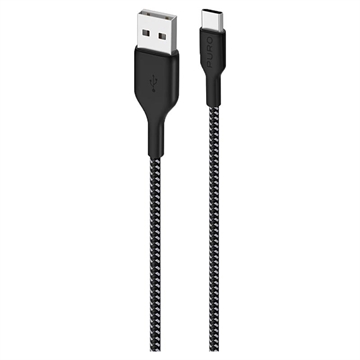 Puro Fabric Ultra-Strong USB-A / USB-C Cable - 1.2m, 30W