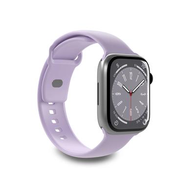Puro Icon Apple Watch Series Ultra 2/Ultra/10/9/8/SE (2022)/7/SE/6/5/4/3/2/1 Silicone Band - 49mm/46mm/45mm/44mm/42mm - Lavender