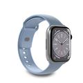 Puro Icon Apple Watch Series Ultra 2/Ultra/10/9/8/SE (2022)/7/SE/6/5/4/3/2/1 Silicone Band - 49mm/46mm/45mm/44mm/42mm - Light Blue