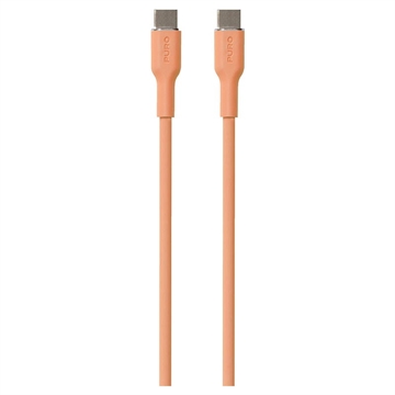 Puro Icon Soft USB-C / USB-C Cable - 1.5m - Peach