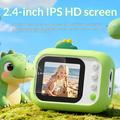 Q1 2.4" Dino Digital Microscope Camera for Kids - Green
