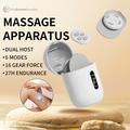 Q1 Mini Wireless Massage Pads with Remote Control - White