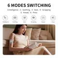 Q1 Mini Wireless Massage Pads with Remote Control - White
