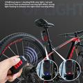 Q100 Remote Control Bike Alarm with RGB Warning Light - 135dB