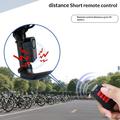 Q100 Remote Control Bike Alarm with RGB Warning Light - 135dB