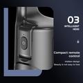Q12 AI Auto-Tracking Phone Gimbal with Gesture Control/Bluetooth - Black