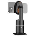 Q15 AI Smart Tracking Phone Gimbal with Cooler for Live Streaming - Black