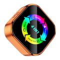 Q1A 4-in-1 Wireless CarPlay/Android Auto Adapter with AirPlay and Mirror Link - Orange / Colorful