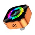 Q1A 4-in-1 Wireless CarPlay/Android Auto Adapter with AirPlay and Mirror Link - Orange / Colorful
